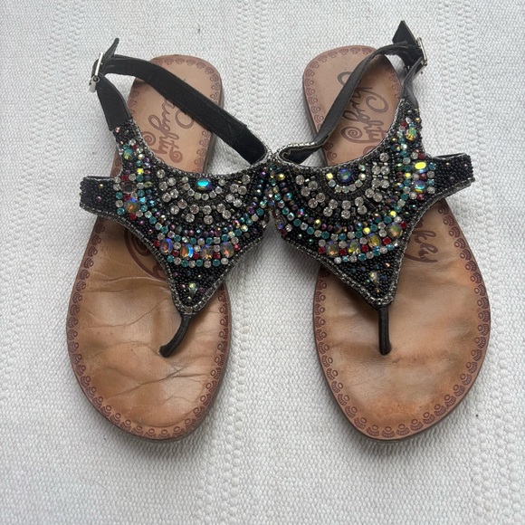 naughty monkey Shoes - NAUGHTY MONKEY ICE BERG SANDALS size 8